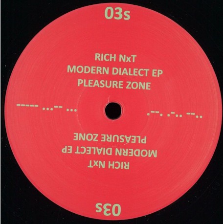 Rich Nxt - Modern Dialect Ep