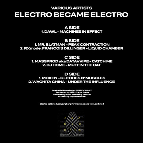 Various - Electro Became Electro 2x12"