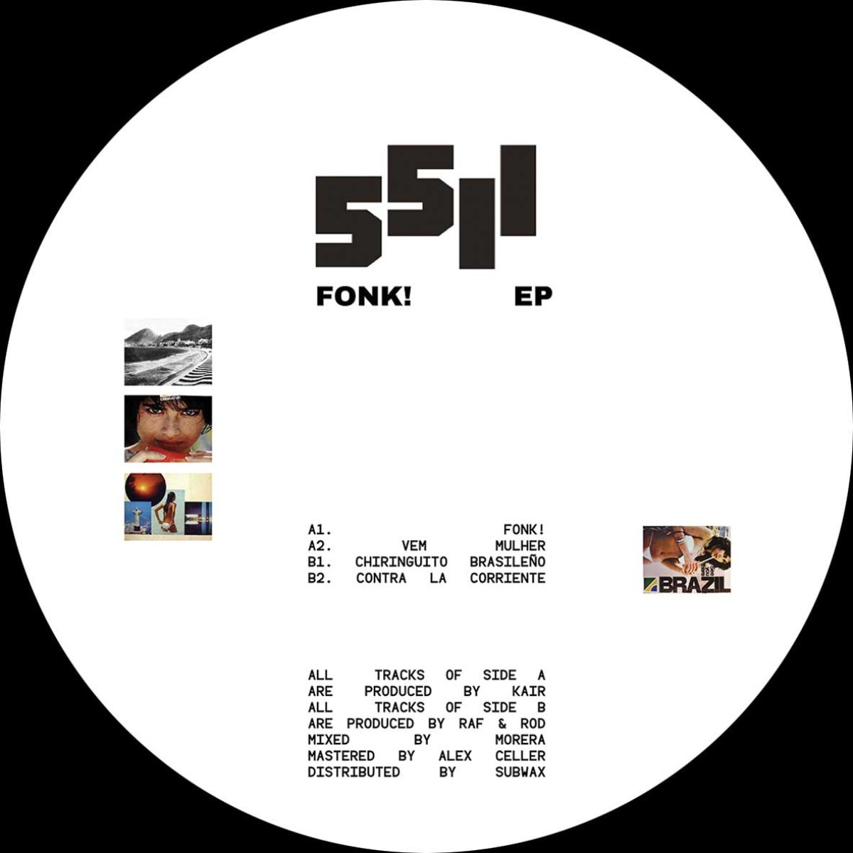 KAIR / Raf & Rod - Fonk! EP | trenta3giri.com Online Vinyl Shop