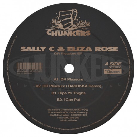 Sally C & Eliza Rose - DR Pleasure EP